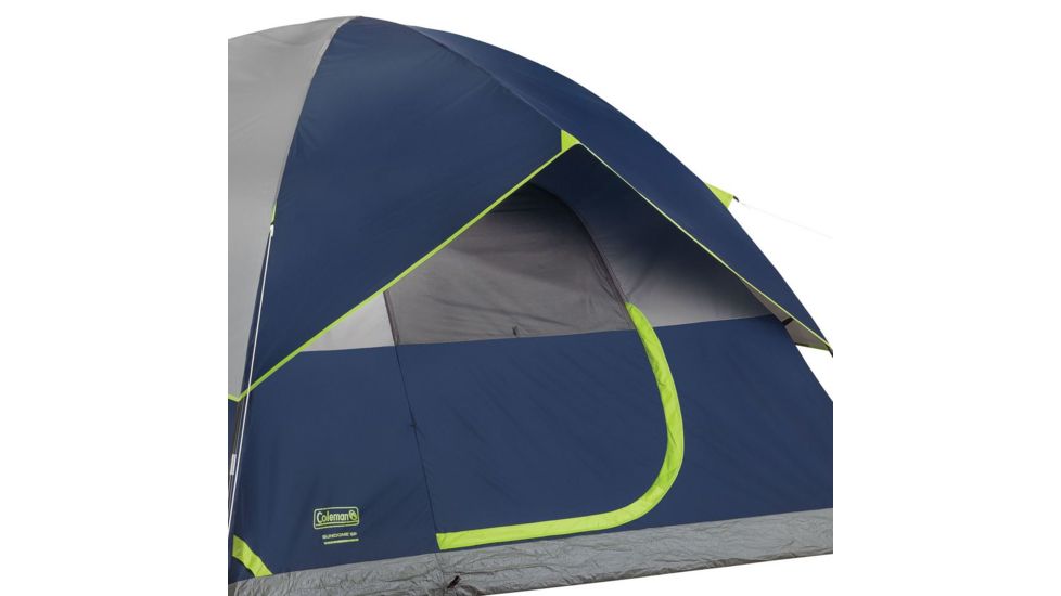 Coleman Sundome 6-Person Tent W/ Rainfly, Navy / Grey, 10 x 10  ft 2000024583