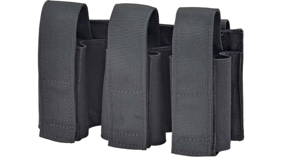 Defcon 5 Triple 40mm Granade Pouch, Black, D5-GP03/3 B