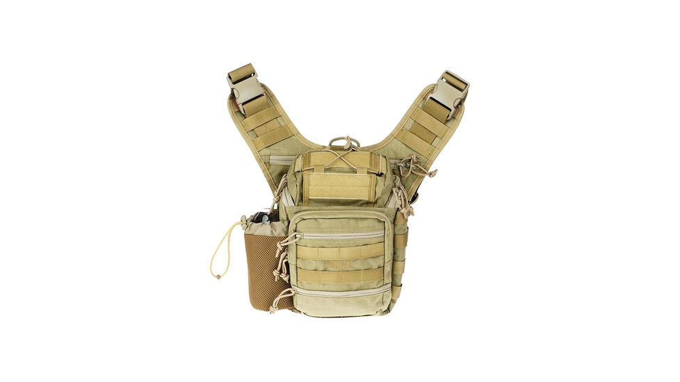 Drago Gear Ambidextrous Shoulder Pack, Tan, DRA15303TN