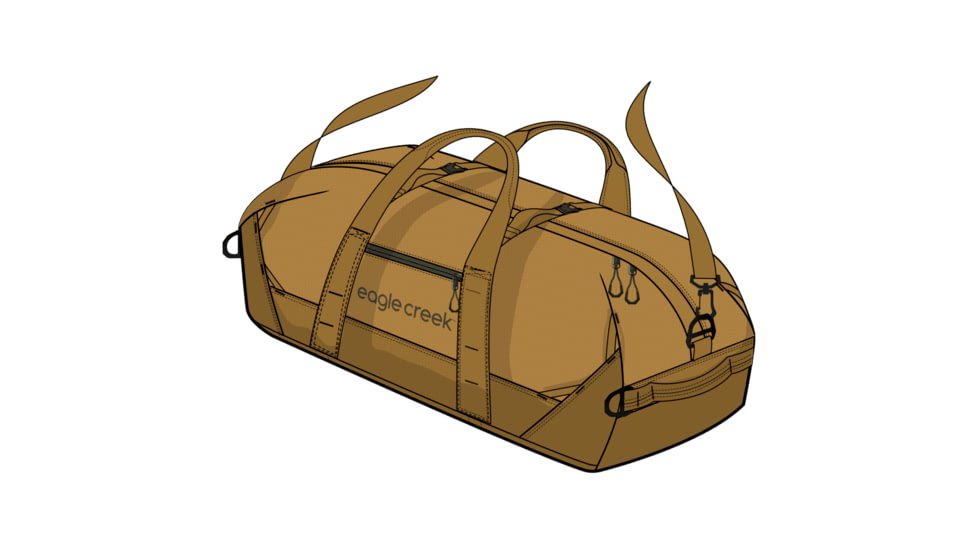 Eagle Creek No Matter What Duffel, Safari Brown, 60L, EC020406210