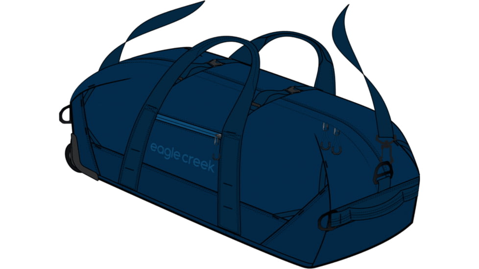 Eagle Creek No Matter What Rolling Duffel, Atlantic Blue, 130L, EC020405272