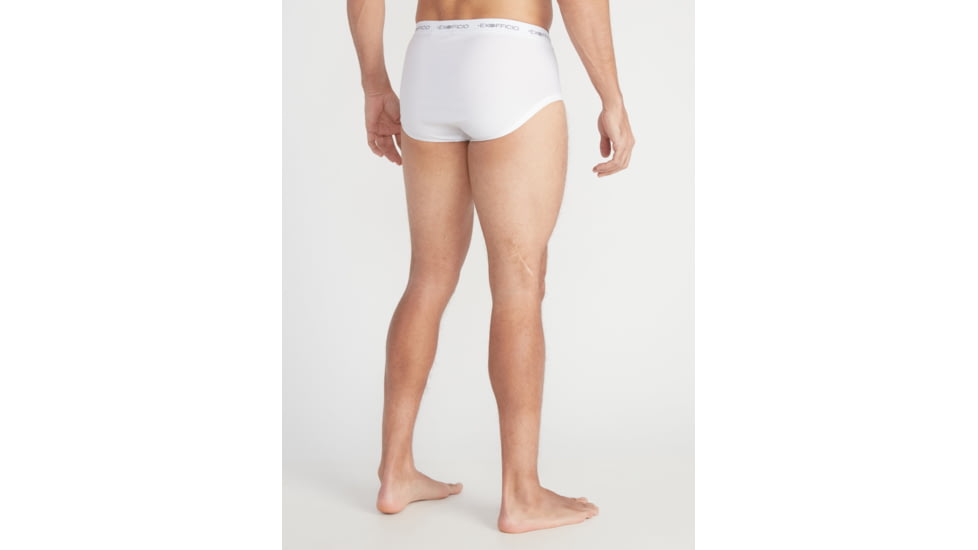 ExOfficio Give-N-Go 2.0 Brief - Mens, White, Small, 12416709-1000-S