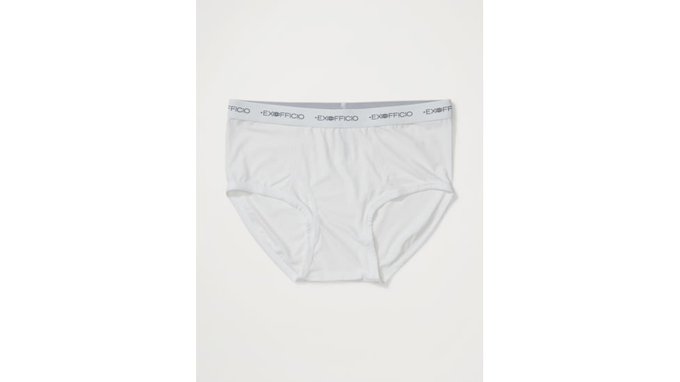 ExOfficio Give-N-Go 2.0 Brief - Mens, White, Small, 12416709-1000-S