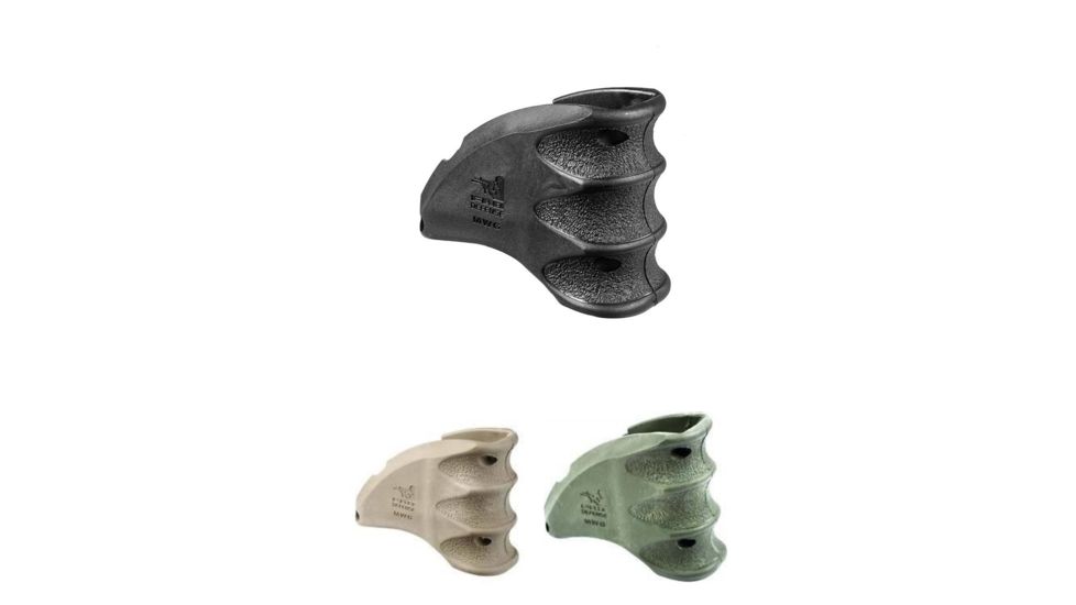 FAB Defense Magazine Well Grip for M16/M4/AR15, Black, Flat Dark Earth, OD Green