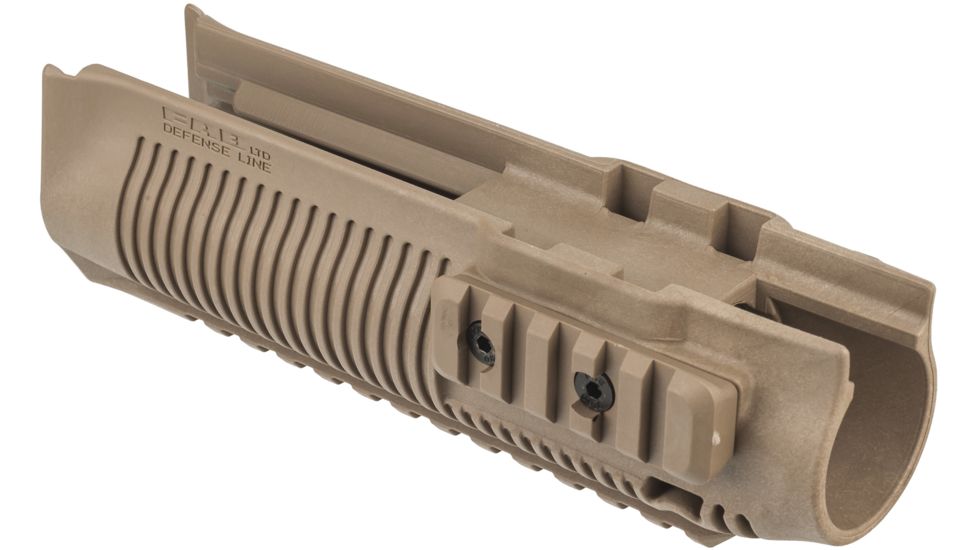 FAB Defense Handguard w/Rails For Remington Model 870, Flat Dark Earth, FX-PR870T