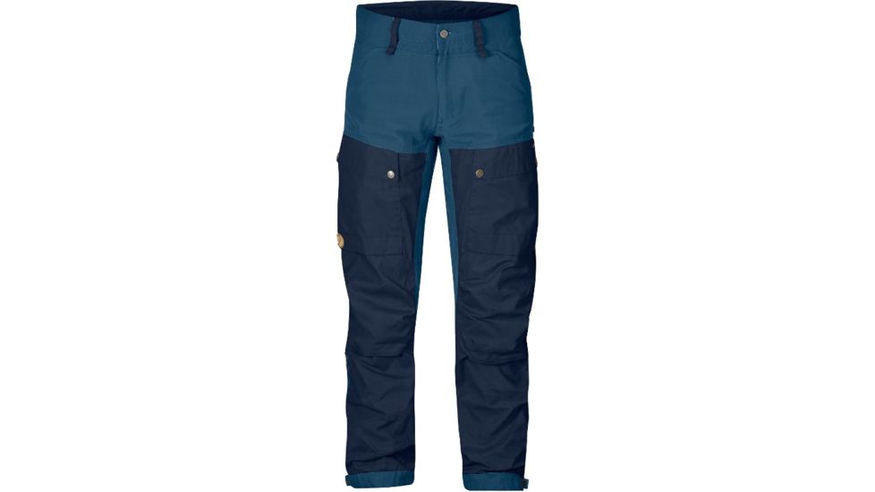 Fjallraven Keb Trekking Trousers - Men's, Dark Navy/Uncle Blue, 48, Long, F85656-555-520-48