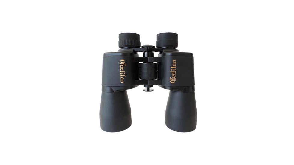 Galileo Binocular 12x50mm &amp; Solar Filter Caps, Black, NSN N, G-1250SF