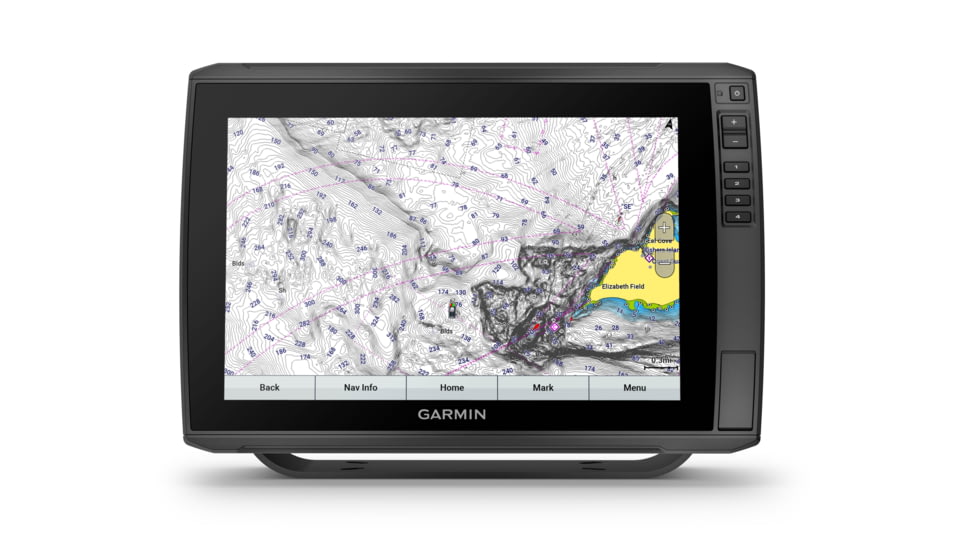 Garmin Echomap Ultra 126sv Fishfinder, Garmin Navionics+ Canada coastal content, 010-02114-50