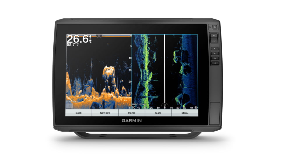 Garmin Echomap Ultra 126sv Fishfinder, Garmin Navionics+ Canada coastal content, 010-02114-50