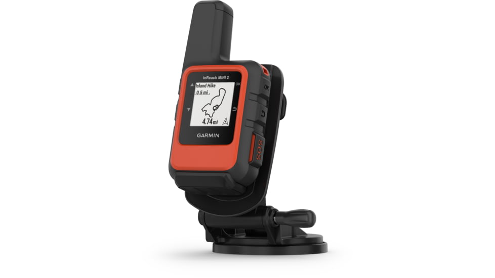 Garmin inReach Mini 2 GPS Marine Bundle, Flame Red, 2x3.9 inch, 010-02602-30