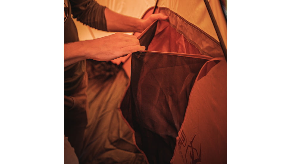 Gazelle 4-Person Gazelle T4 Overland Edition Hub Tent, Sunten/Sedona Orange, 012642022371