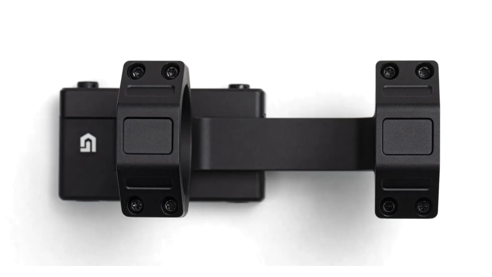 Gideon Optics LPVO Scope Mount., 30mm, Black, Anodized, 30 mm, GOMNT30