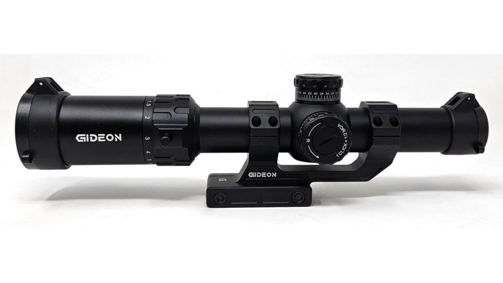 Gideon Optics LPVO Scope Mount., 30mm, Black, Anodized, 30 mm, GOMNT30