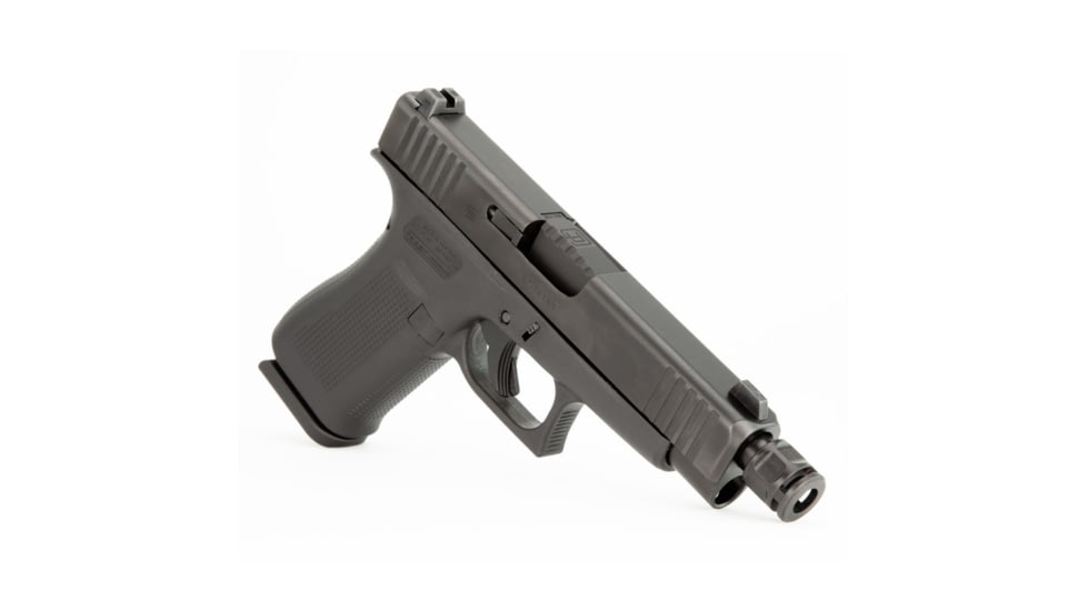 Griffin Armament Glock 48 Threaded Barrel with Micro Carry Comp, Black, GAG48TB