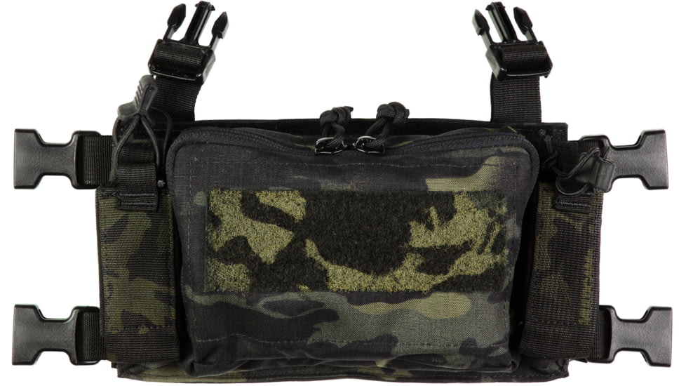 Haley Strategic Partners D3CR Micro Chest Rig, Multicam Black, D3CRM-1-1-MCB