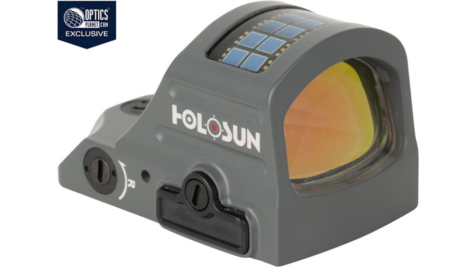 Holosun OPMOD HS507C-X2 Reflex Red Dot Sight, Red 2 MOA Dot and 32 MOA Circle, Wolf Gray, HS507C-X2 WG