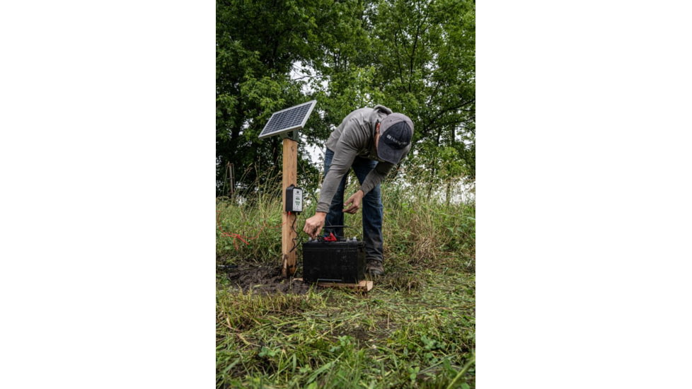 Hooyman Hot Zone Food Plot Fence, Black, 1099105