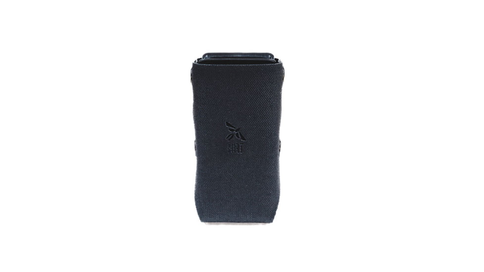 HRT Tactical Gear Laser Cut Pistol Magazine Pouch, Black, HRT-PHLCMP-GL-BK