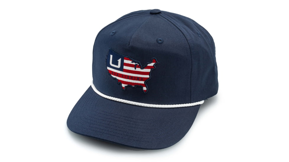 HUK Performance Fishing American Huk Rope Hat - Men's, Naval Academy, 1, H3000501-413-1