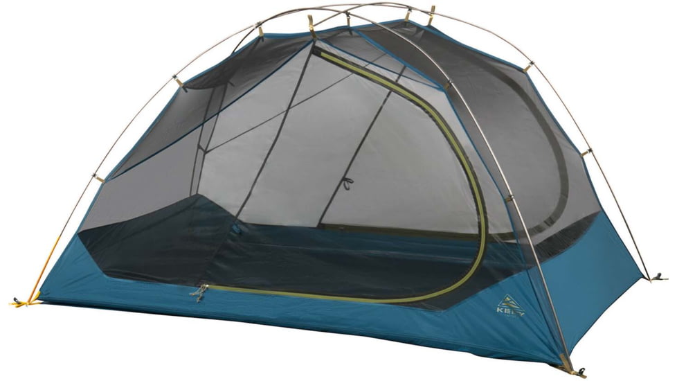 Kelty Far Out 2 w/Foorprint Tent, Olive Oil/Agean Blue, One Size, 40835222