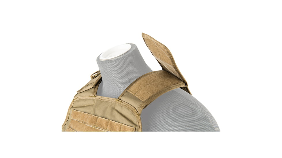 Lancer Tactical Battle 1000D Nylon MOLLE Tactical Vest, Tan, CA-1850GTN