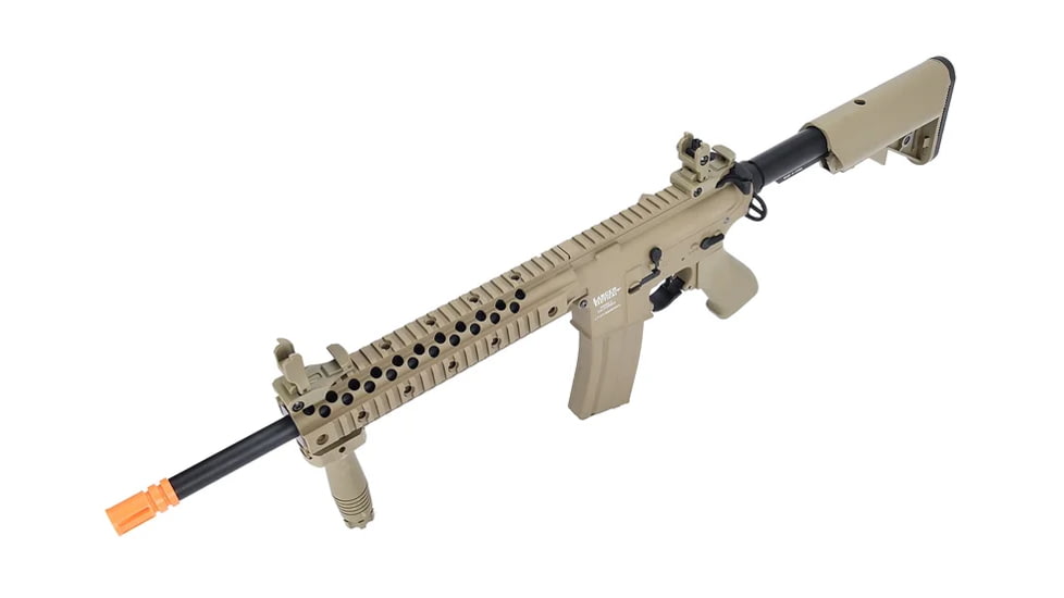 Lancer Tactical Gen 2 Proline M4 Evo Airsoft AEG Rifle, Tan, LT-12T-G2-ME