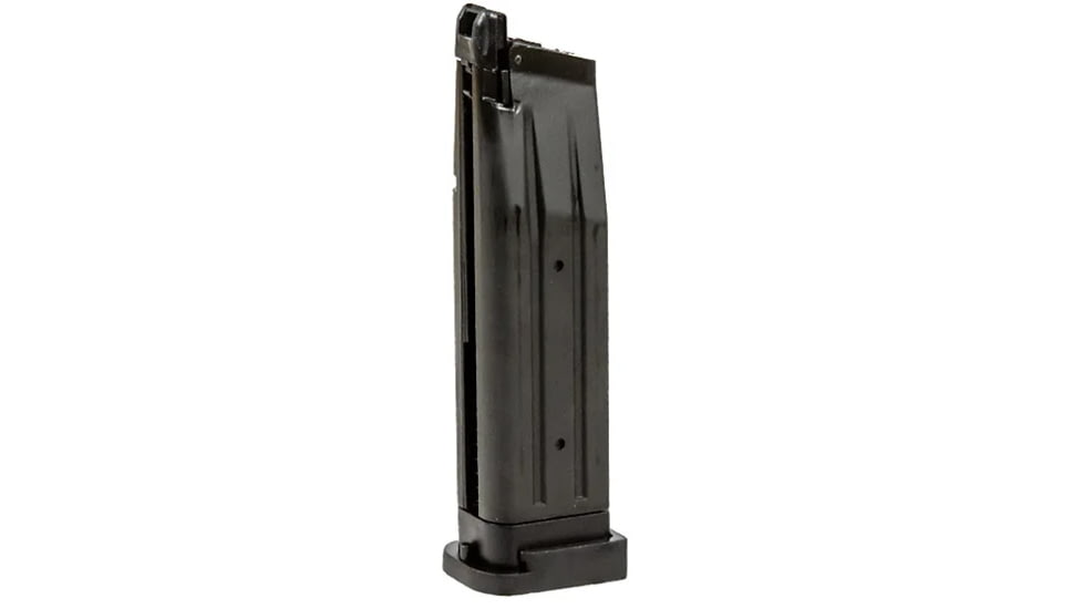 Lancer Tactical Knightshade 28 Round Hi-Capa Green Gas Magazine, Black, LTX-6B-MAG