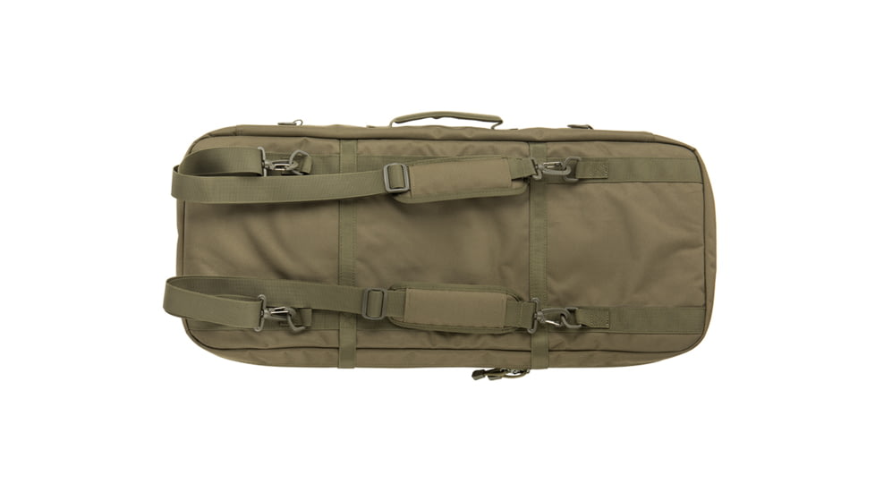 Lancer Tactical Nylon 3-Way Carry 29in Double Rifle Gun Bag, Olive Drab, CA-288GN