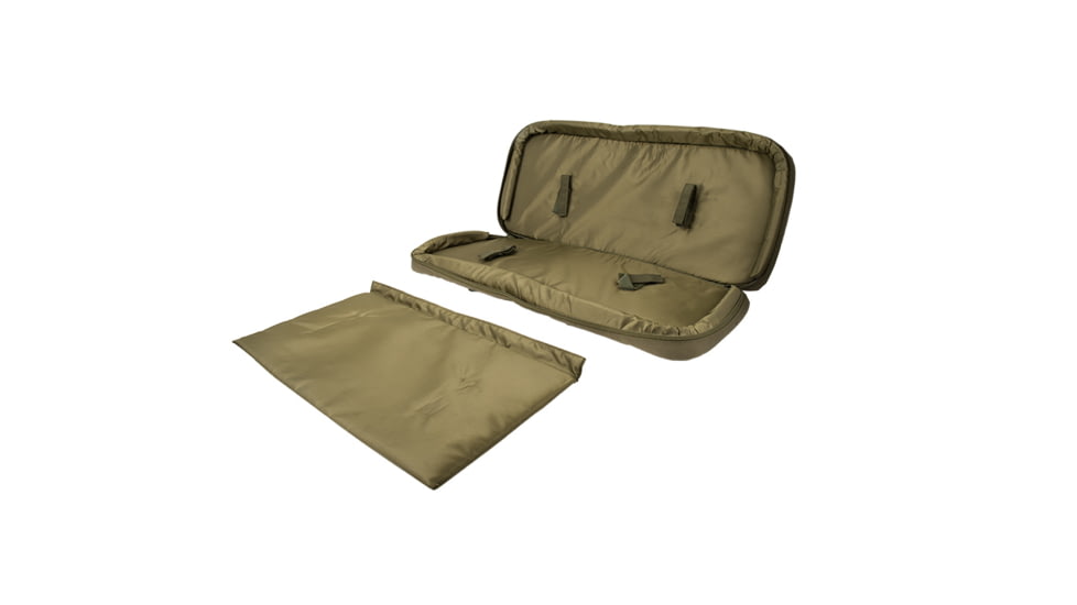 Lancer Tactical Nylon 3-Way Carry 29in Double Rifle Gun Bag, Olive Drab, CA-288GN