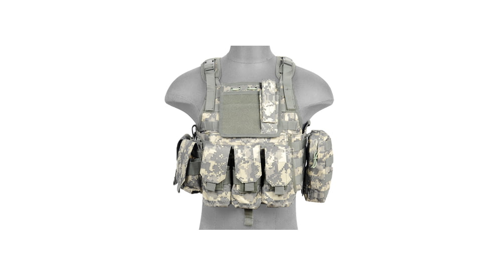 Lancer Tactical Tactical Assault Plate Carrier Vest, ACU, CA-305AN