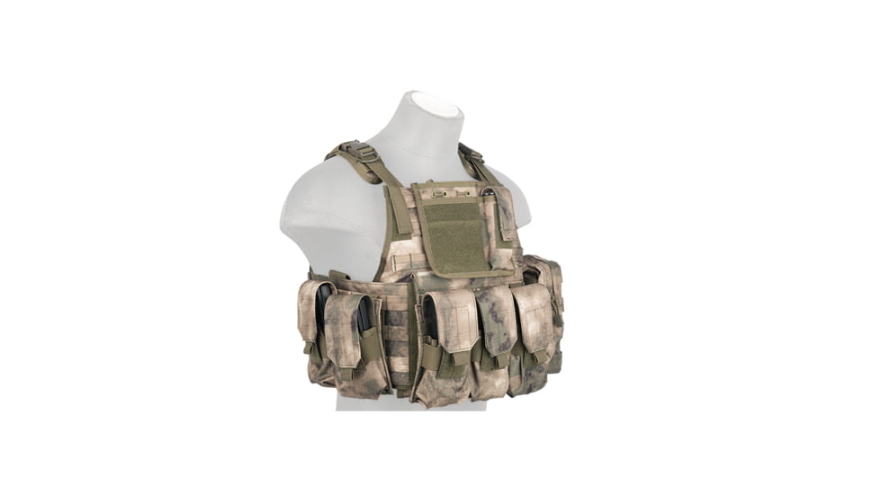 Lancer Tactical Tactical Assault Plate Carrier Vest, ATFG, CA-305F