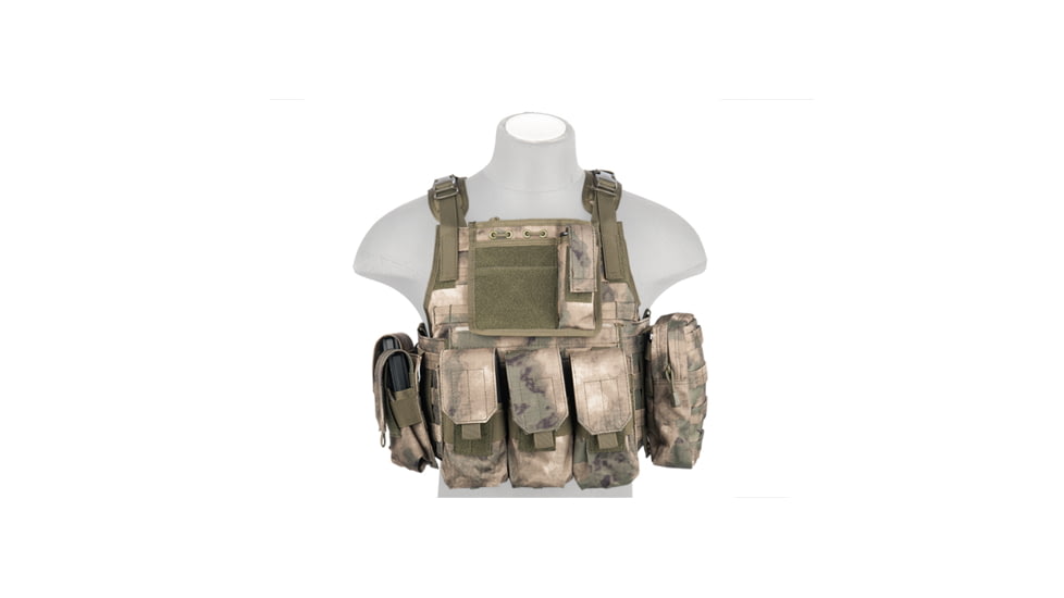 Lancer Tactical Tactical Assault Plate Carrier Vest, ATFG, CA-305F