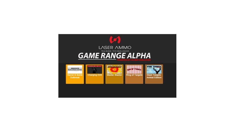 Laser Ammo Smokeless Range Game Range Alpha, Small GRA001