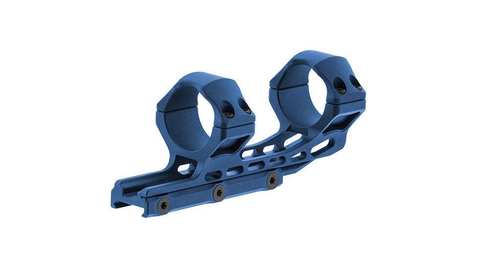 Leapers UTG Accu-Sync 34mm High Profile 50mm Offset Pic. Rings, Blue Anodize AIR42250AB