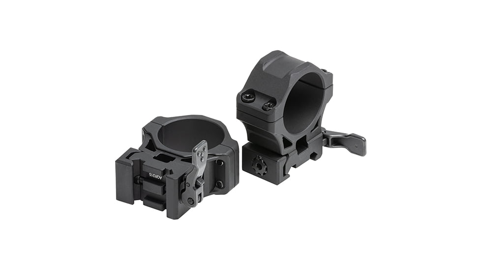 Leapers UTG ACCU-SYNC QR Scope Rings, 30mm, Medium Profile, Picatinny, Black, AQR315