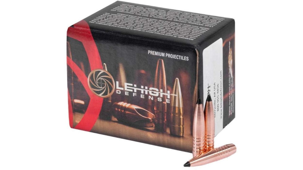 Lehigh Defense Rifle Bullets, .264 Caliber, 120 Grain, Tipped Maximum Expansion, 50 Bullets, 20264120TME-264CAL