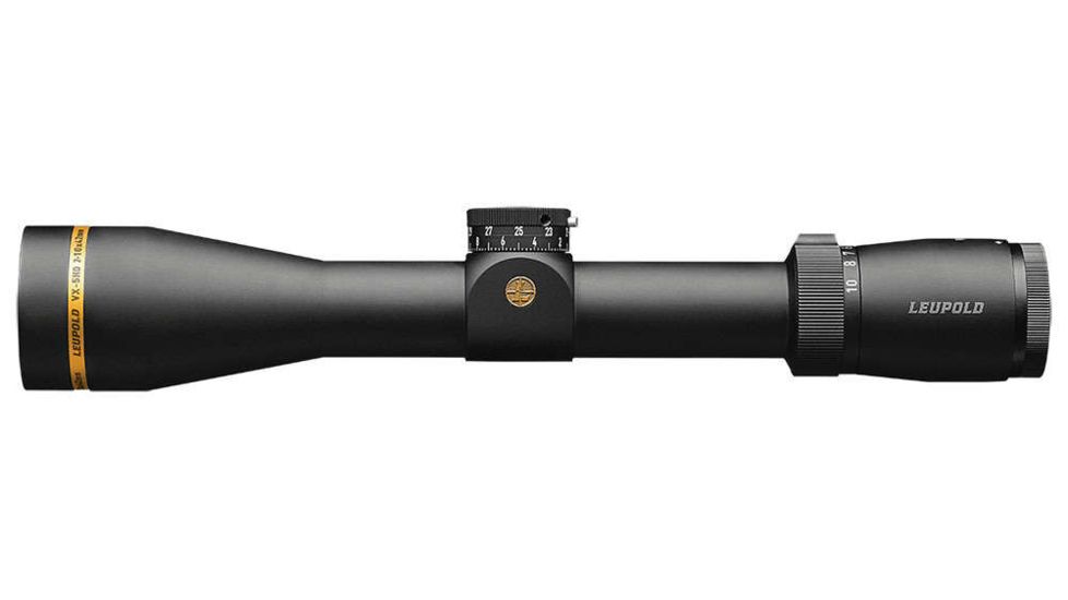 Leupold VX-5HD 2-10x42mm 30mm CDS-ZL2 Matte FireDot Duplex Reticle Rifle Scope, Black, 171389