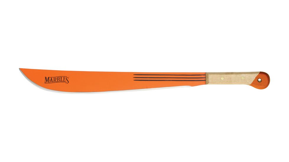 Marbles Orange Machete, 24in. MR12718