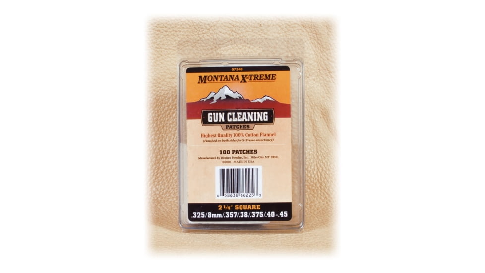 Montana X-Treme 2-1/4 Inch Square Patch 100 ct, 7340