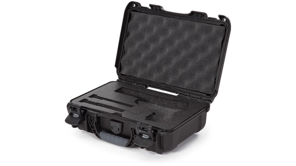 Nanuk 909 Case with Foam for Glock, 12.64in, Black, Small, 909S-080BK-0J0-17333