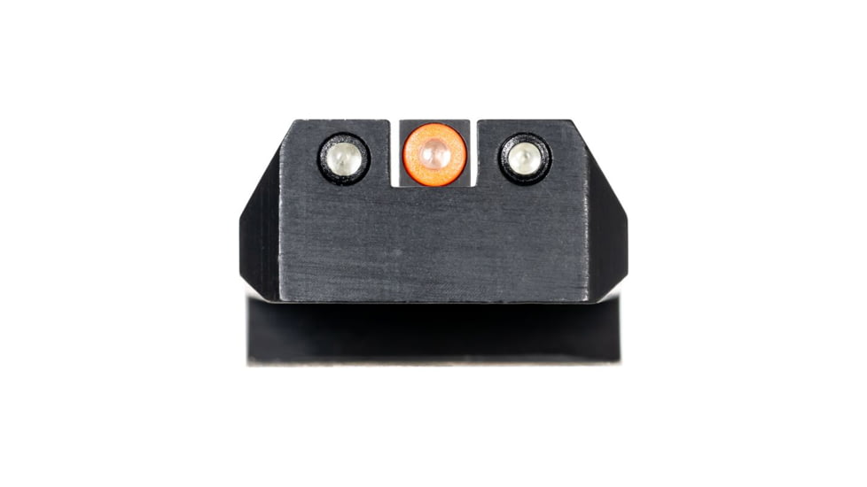 Night Fision Night Sight Set, 1911, .160in, Blade Orange Front, Black, 1911-326-003-OGZG