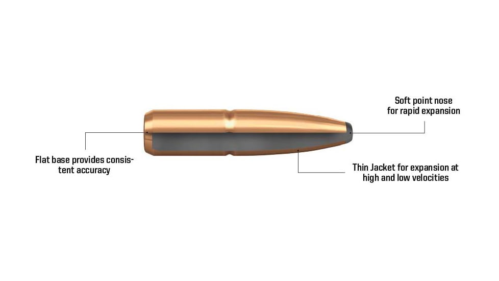 Norma Whitetail .270 Winchester 130gr Brass Cased Centerfire Rifle Ammo, 20 Rounds, 20169562