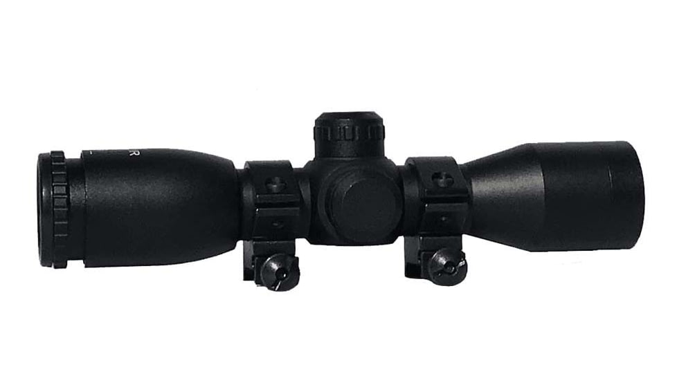 Osprey Global 4X32 Crossbow Scope w/ Illuminated Reticle Scope, 1in Tube, Black, 4X32 CB