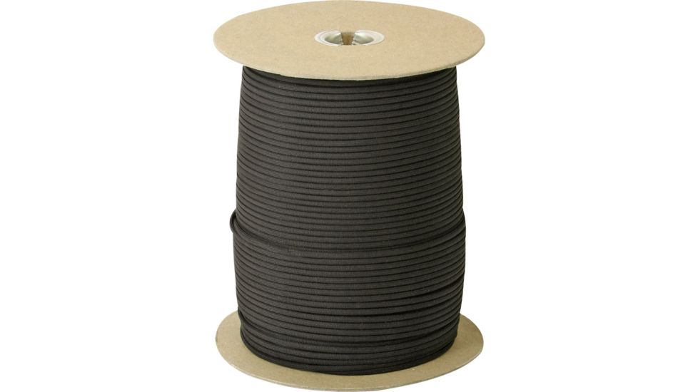 Parachute Cord Black, 1000 ft RG101S