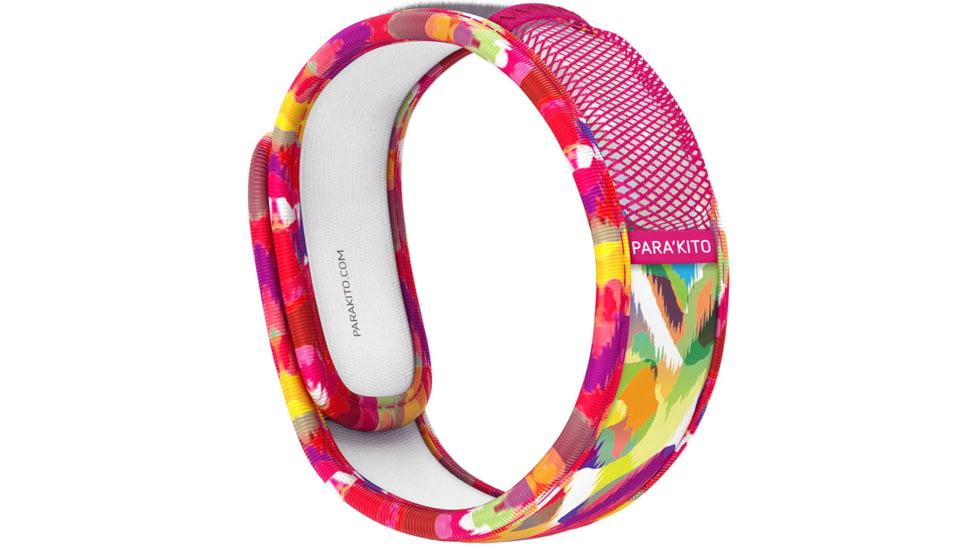 Parakito Mosquito Repellent Wristband w/ 2 Refills Leopard, Multi, One Size, LTPWB3G42