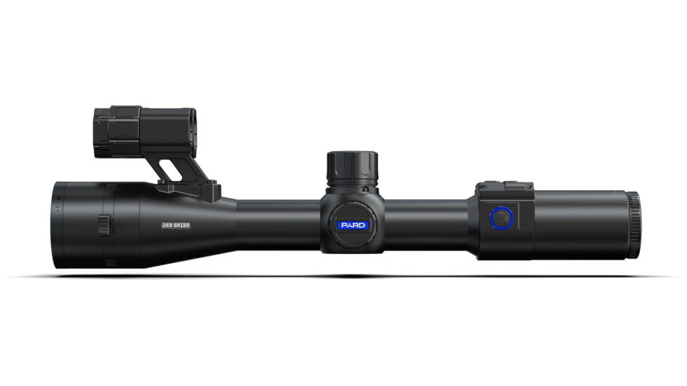 PARD Optics DS35 Day and Night Vision Rifle Scope, Laser Rangefinder, 4x50mm, 850nm IR, 2560x1440 px, Multiple Reticles, Black, DS35-50RF-850