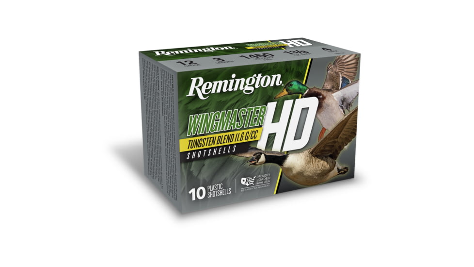 Remington Wingmaster HD 12 Gauge 1 1/2 oz 3in #2 Centerfire Shotgun Ammo, 10 Rounds, 20903