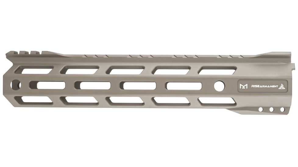 RISE Armament RA-905 Handguard, M-LOK, AR-15, 10in, 6061-T6 Billet Aluminum, Cerakote, Foliage Green, RA-905-100-FG