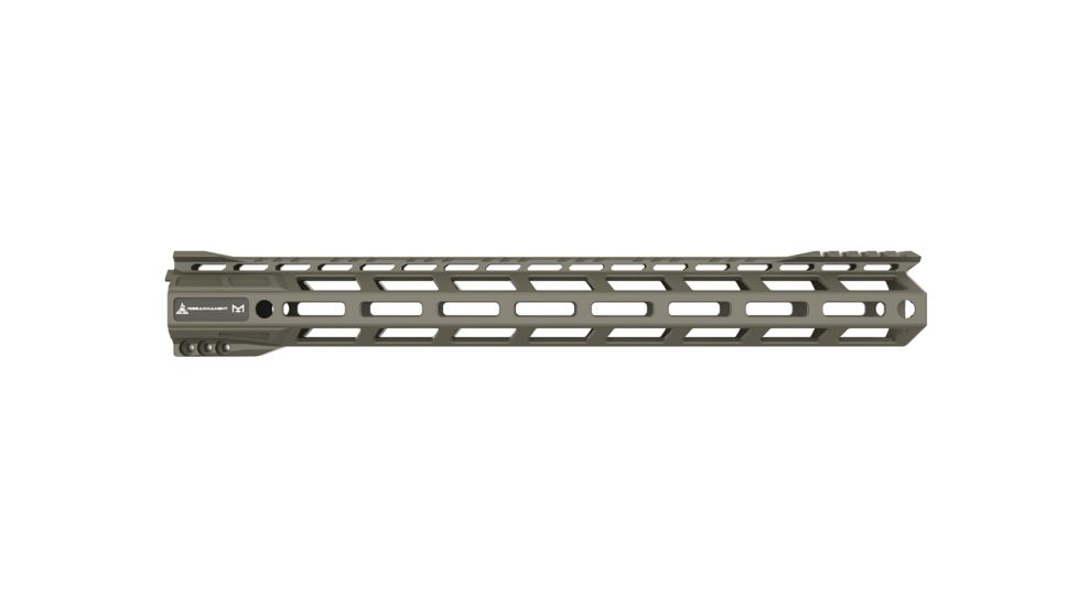 RISE Armament RA-905 Handguard, M-LOK, AR-15, 13.5in, 6061-T6 Billet Aluminum, Cerakote, Foliage Green, RA-905-135-FG