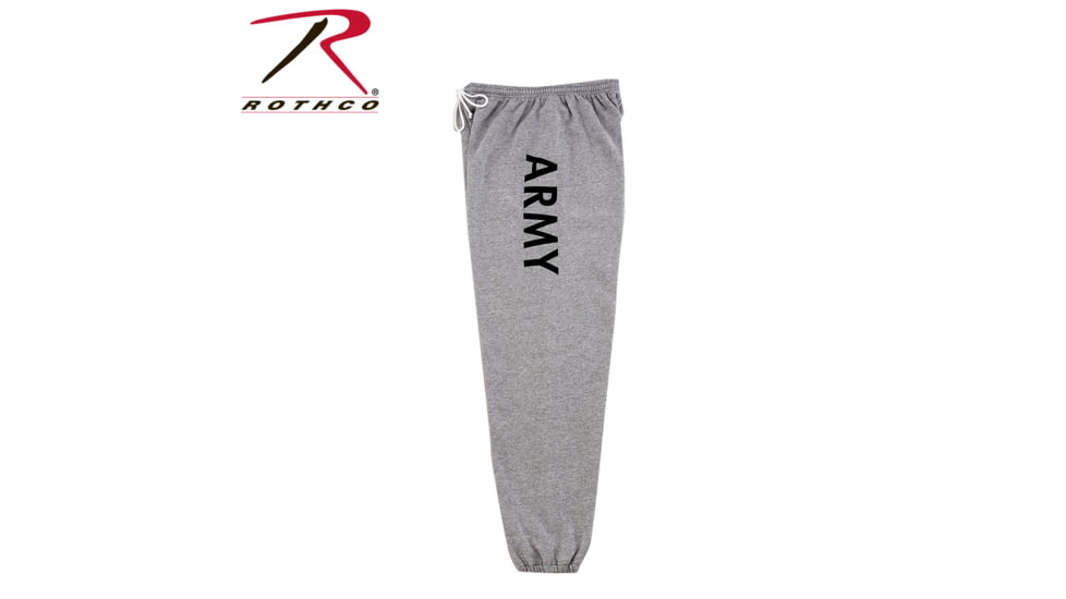 Rothco Physical Training Sweatpants, Army, Small, 2085-Army-S